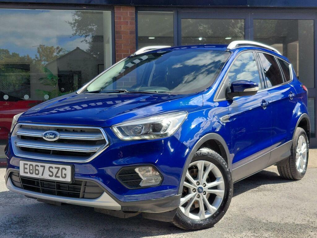 Ford Kuga 1.5 Tdci Titanium Powershift Euro 6 Ss EO67SZG Blue #2