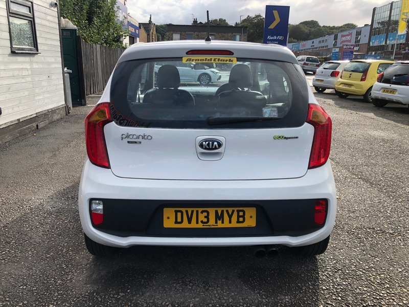 Kia Picanto White Ecodynamics White #4