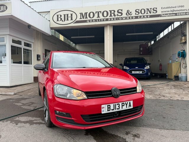 Volkswagen Golf 2.0 Tdi Bluemotion Tech BJ13PYA Red