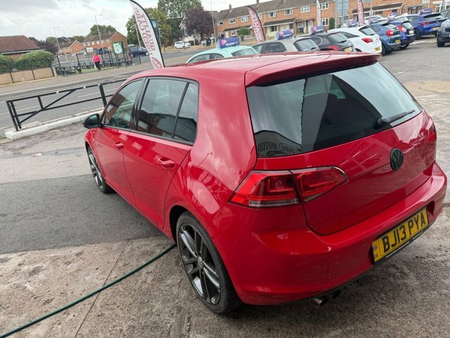 Volkswagen Golf 2.0 Tdi Bluemotion Tech BJ13PYA Red #6