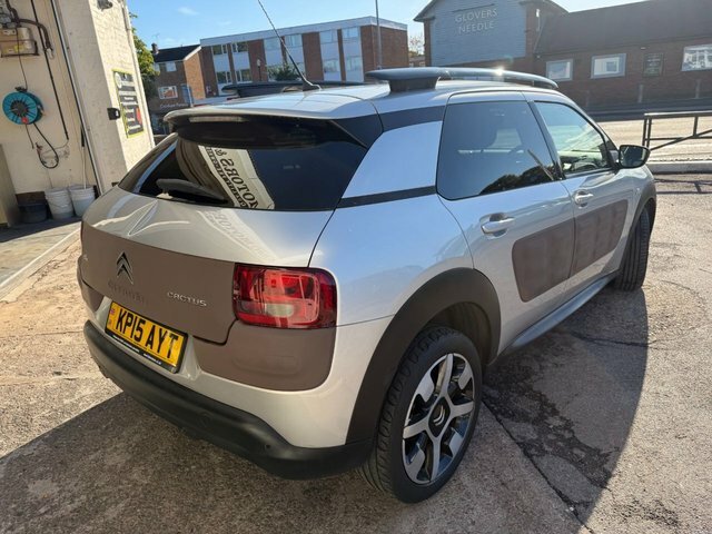 Citroen C4 Cactus 1.6 Bluehdi Flair Hatchback Silver #4