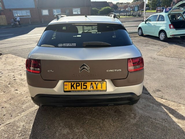 Citroen C4 Cactus 1.6 Bluehdi Flair Hatchback Silver #5