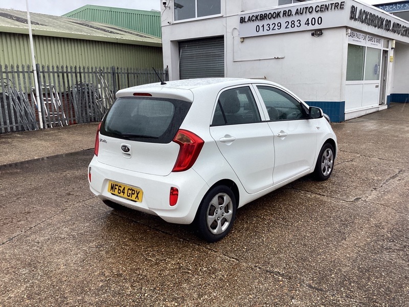 Kia Picanto 1.0 1 Hatchback White #4