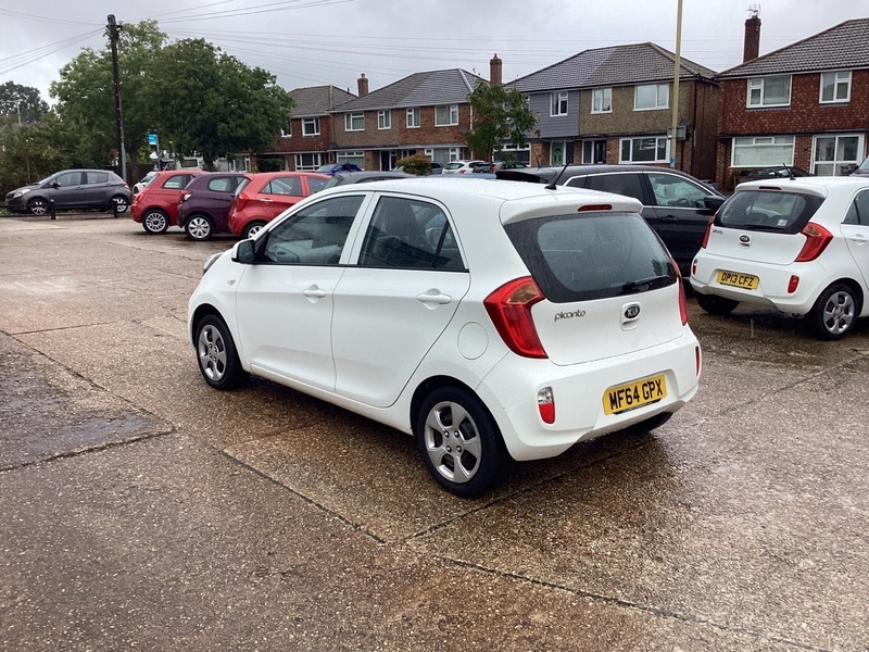 Kia Picanto 1.0 1 Hatchback White #6