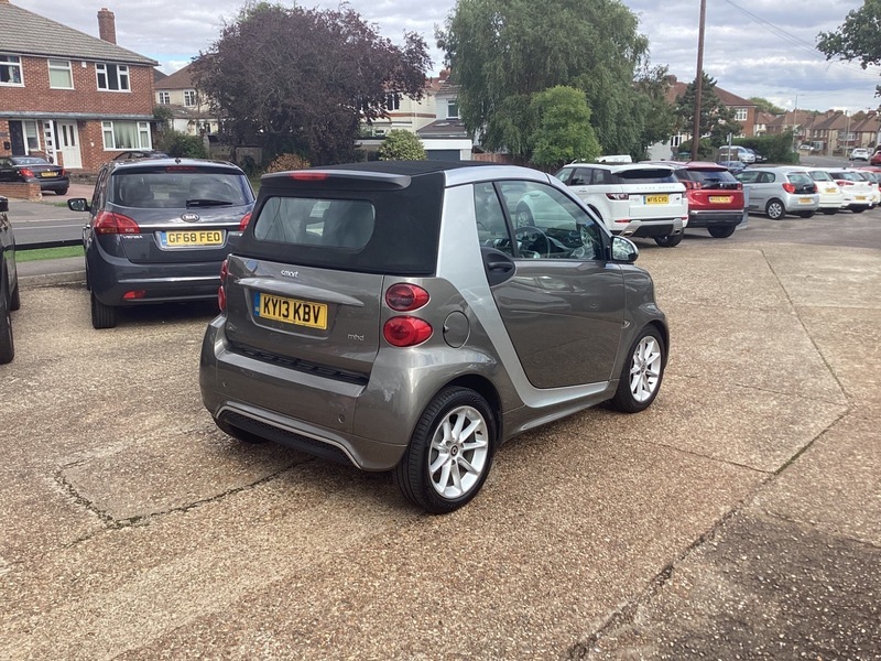 Smart Fortwo Cabrio 1.0 Mhd Passion Cabriolet Grey #6
