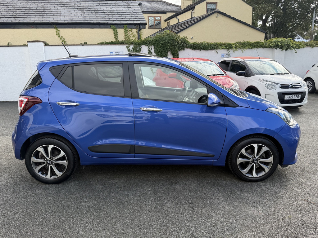 Hyundai I10 Premium Se Blue #2