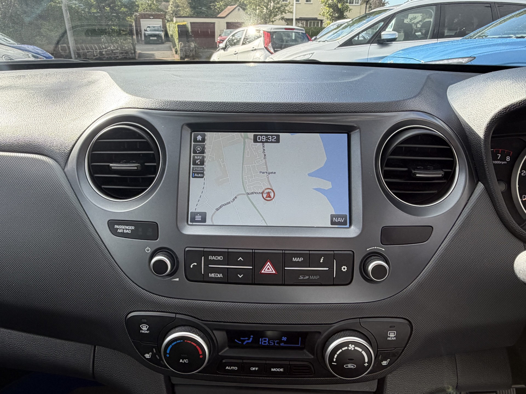 Hyundai I10 Premium Se Blue #5
