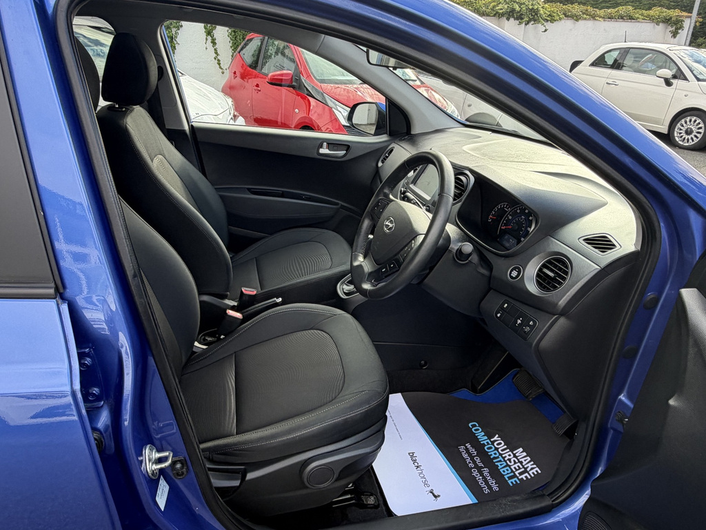 Hyundai I10 Premium Se Blue #3