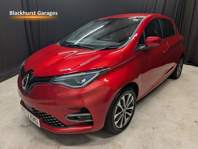 Renault Zoe 2022 R135 Ev50 52Kwh Gt Line Hatchback Elect Red