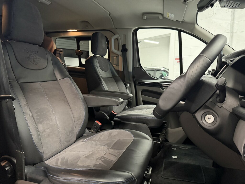 Ford Transit Custom Combi Van 2.0 320 Ecoblue Ms-rt Crew Van Double Ca BU23JVK Grey #6