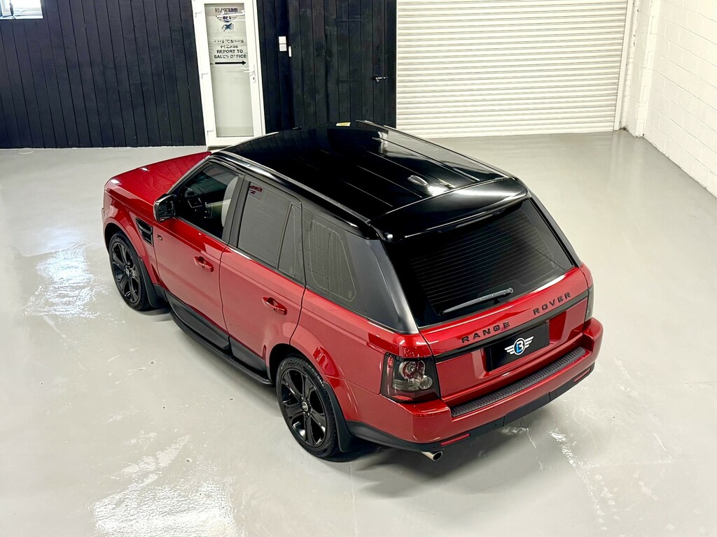 Land Rover Range Rover Sport 3.0 Sd V6 Hse Red #5