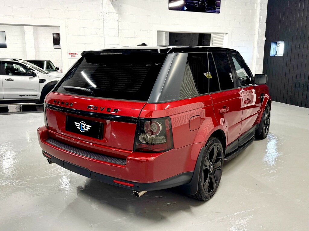 Land Rover Range Rover Sport 3.0 Sd V6 Hse Red #2