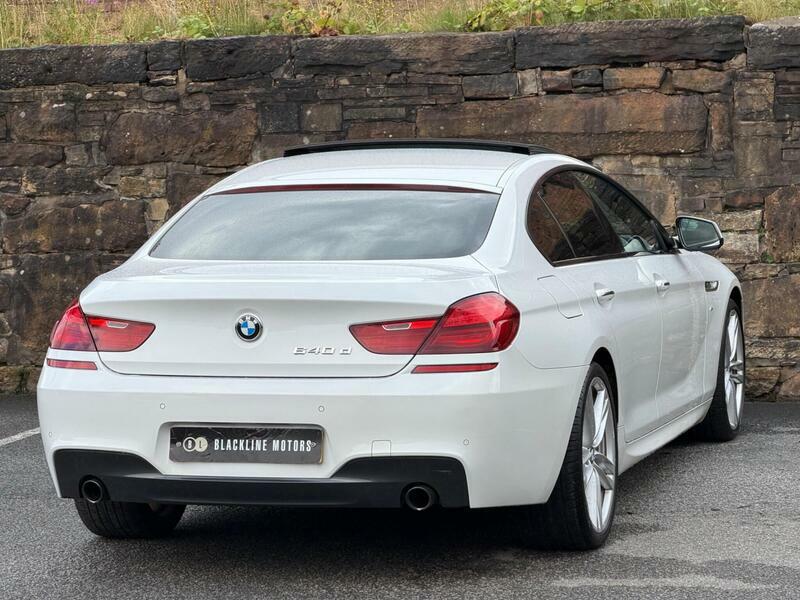 BMW 6 Series Gran Coupe 3.0 640D M Sport Euro 5 Ss White #6