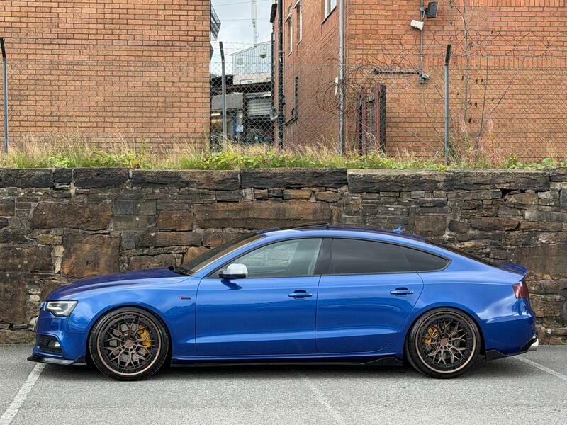 Audi S5 3.0 Tfsi V6 Black Edition Sportback S Tronic Quatt Blue #4