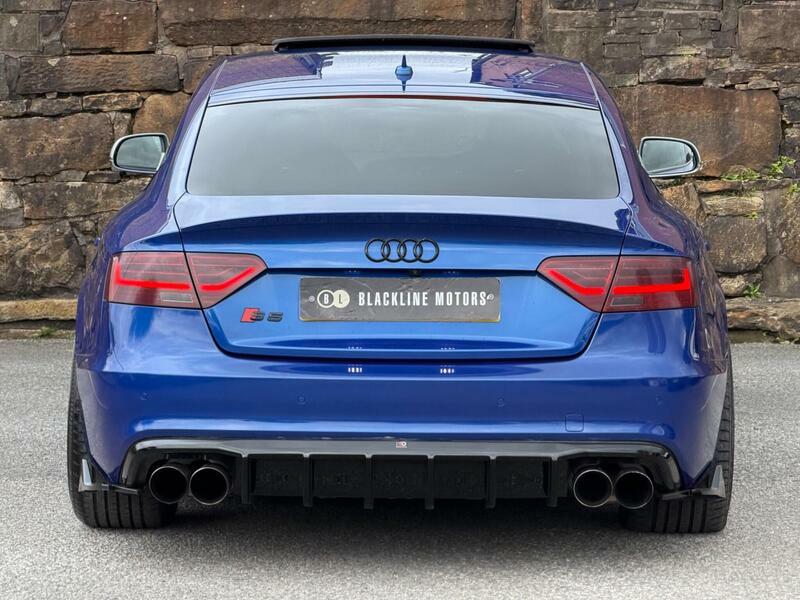Audi S5 3.0 Tfsi V6 Black Edition Sportback S Tronic Quatt Blue #6