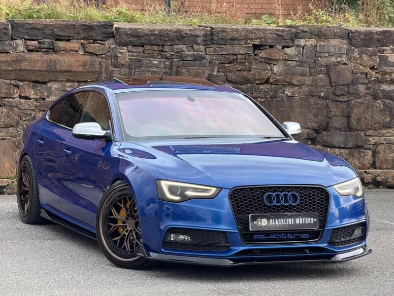 Audi S5 3.0 Tfsi V6 Black Edition Sportback S Tronic Quatt Blue