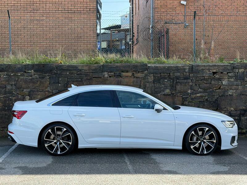 Audi A6 Saloon A6 S Line 40 Tdi S-a White #8