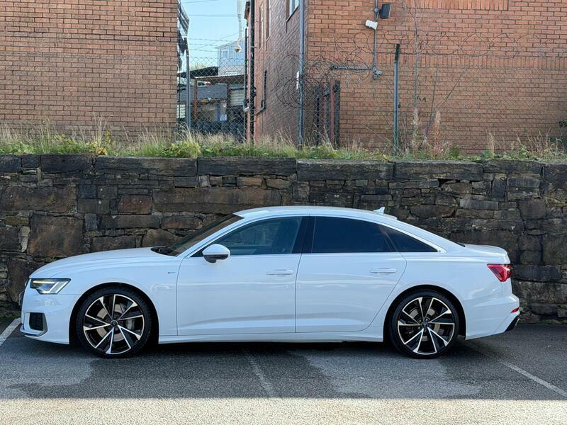 Audi A6 Saloon 3.0 Tdi V6 50 S Line Tiptronic Quattro Euro 6 Ss White #4