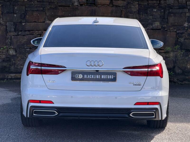 Audi A6 Saloon 3.0 Tdi V6 50 S Line Tiptronic Quattro Euro 6 Ss White #6