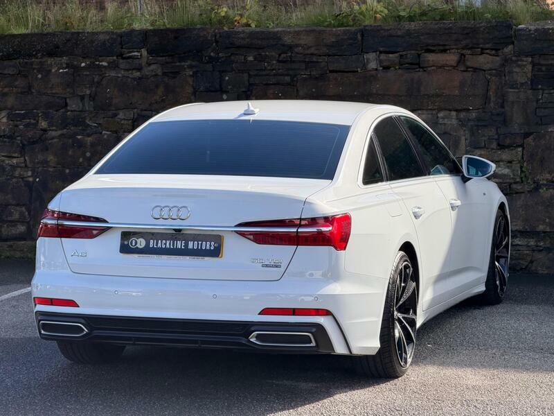 Audi A6 Saloon A6 S Line 40 Tdi S-a White #7