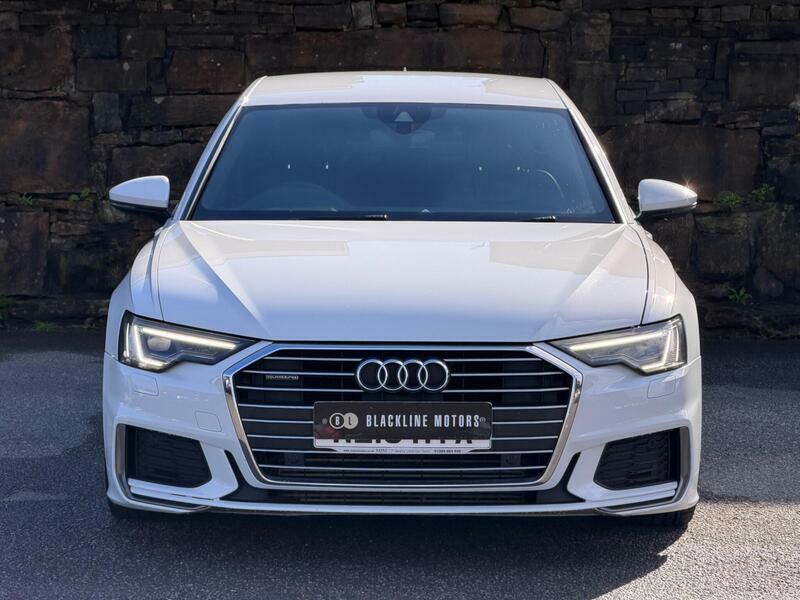 Audi A6 Saloon 3.0 Tdi V6 50 S Line Tiptronic Quattro Euro 6 Ss White #2