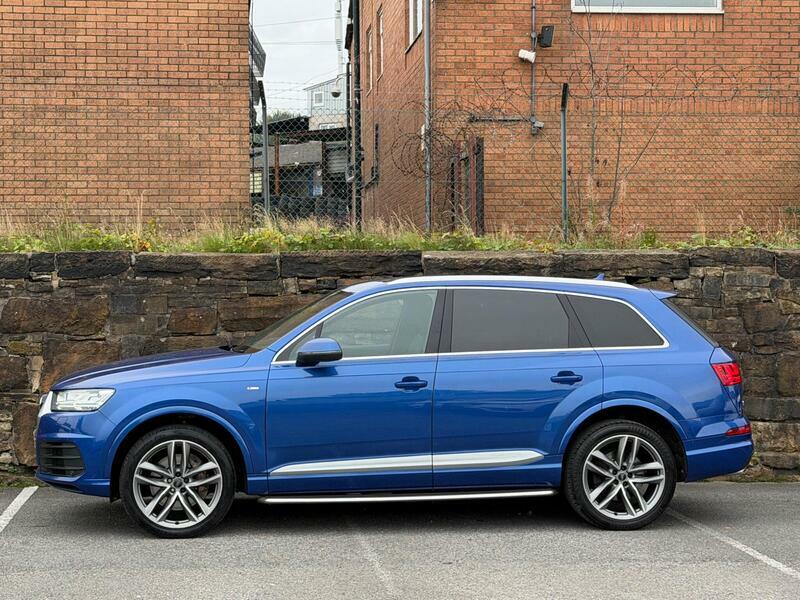 Audi Q7 3.0 Tdi V6 S Line Tiptronic Quattro Euro 6 Ss 5 Blue #4