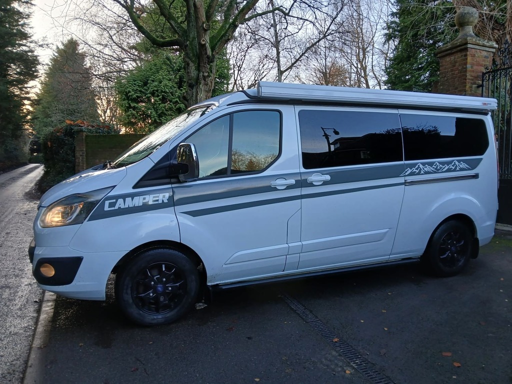 Ford Transit Custom 2.2 Tdci E-tech 155 Bhp Lwb Ltd Camper Van No V White