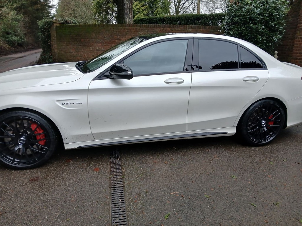 Mercedes-Benz C Class C63 Amg S Premium Ulez Compl White #5