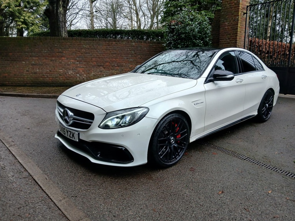 Mercedes-Benz C Class C63 Amg S Premium Ulez Compl White #4