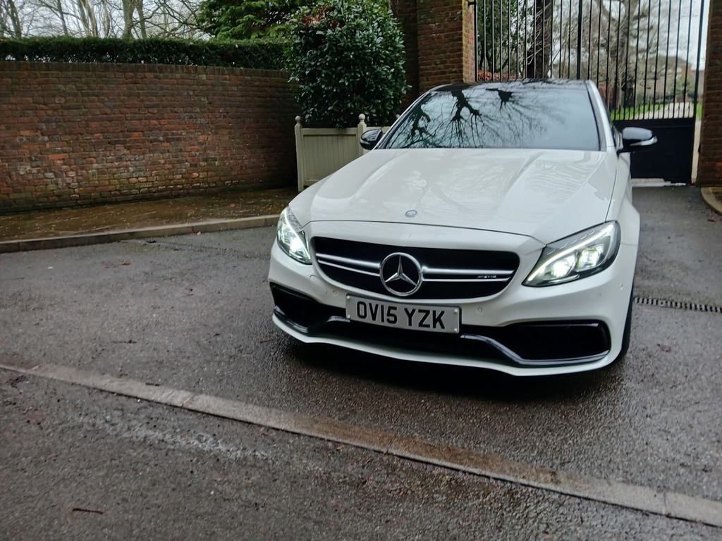 Mercedes-Benz C Class C63 Amg S Premium Ulez Compl White #2