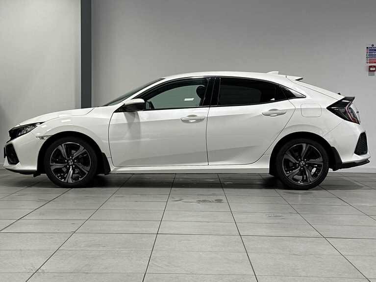 Honda Civic 1.0 Vtec Turbo 126 Sr White #5