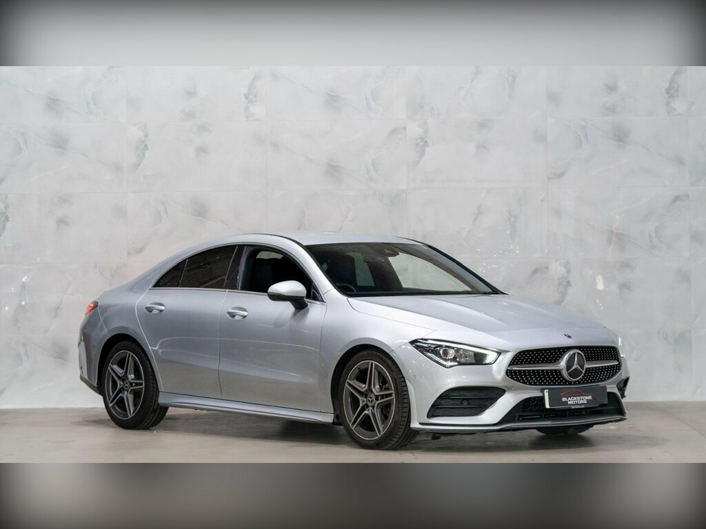 Mercedes-Benz CLA Class 2.0 Cla220d Amg Line Coupe 8G-dct Euro 6 Ss Silver