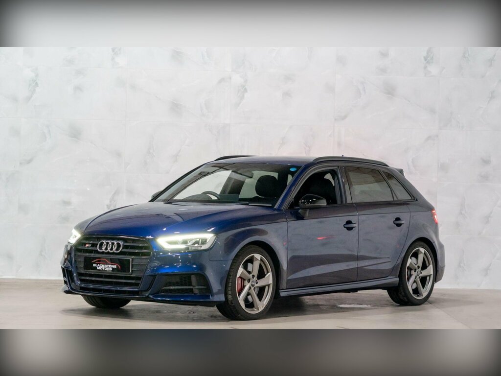 Audi S3 2.0 Tfsi Black Edition Sportback S Tronic Quattro Blue #3