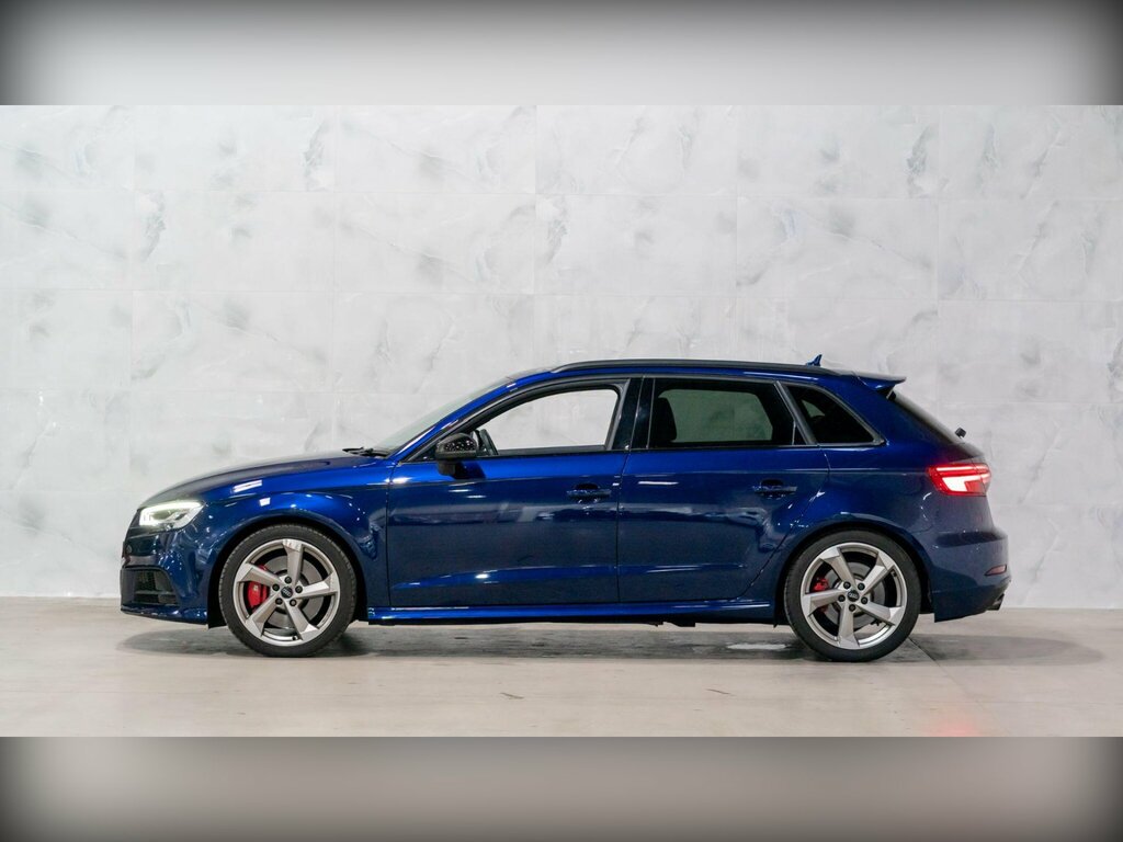 Audi S3 2.0 Tfsi Black Edition Sportback S Tronic Quattro Blue #4
