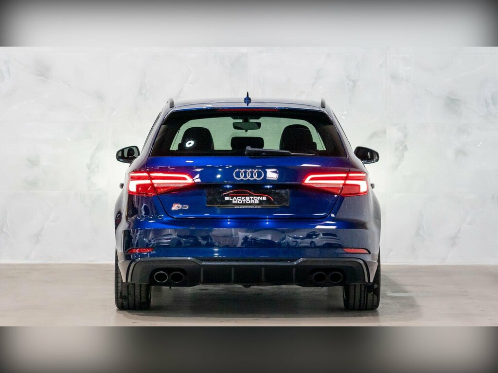 Audi S3 2.0 Tfsi Black Edition Sportback S Tronic Quattro Blue #6