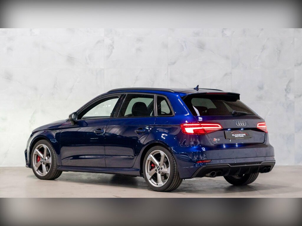 Audi S3 2.0 Tfsi Black Edition Sportback S Tronic Quattro Blue #5