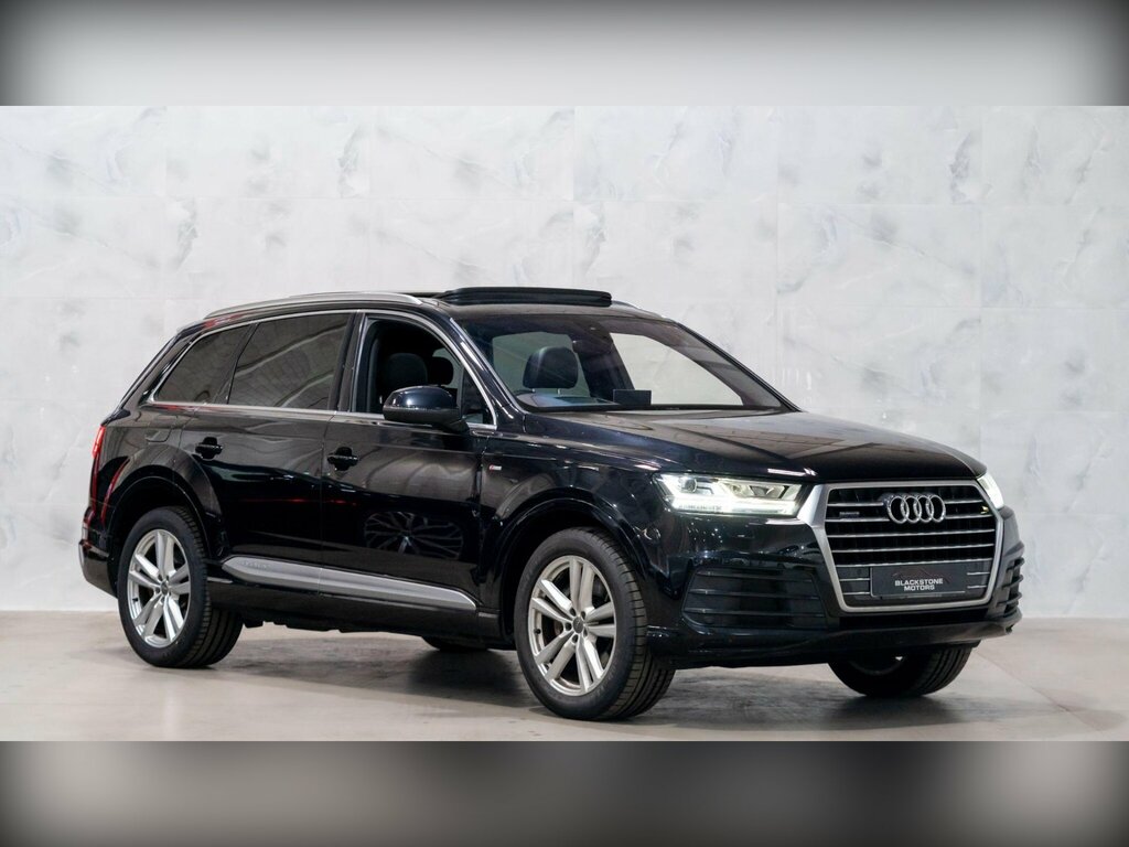 Audi Q7 3.0 Tdi V6 S Line Tiptronic Quattro Euro 6 Ss 5 Black