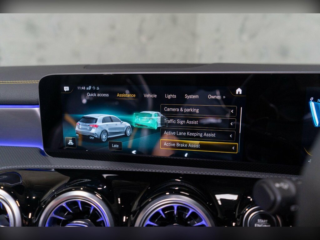 Mercedes-Benz A Class Se Blue #33