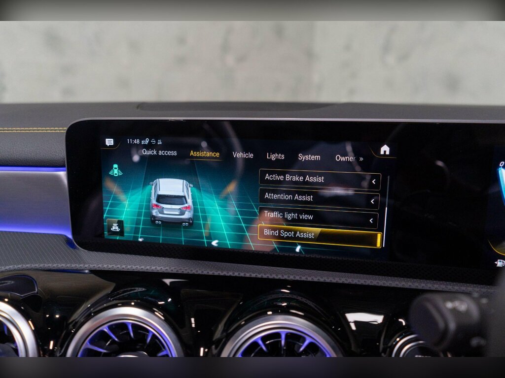 Mercedes-Benz A Class Se Blue #34