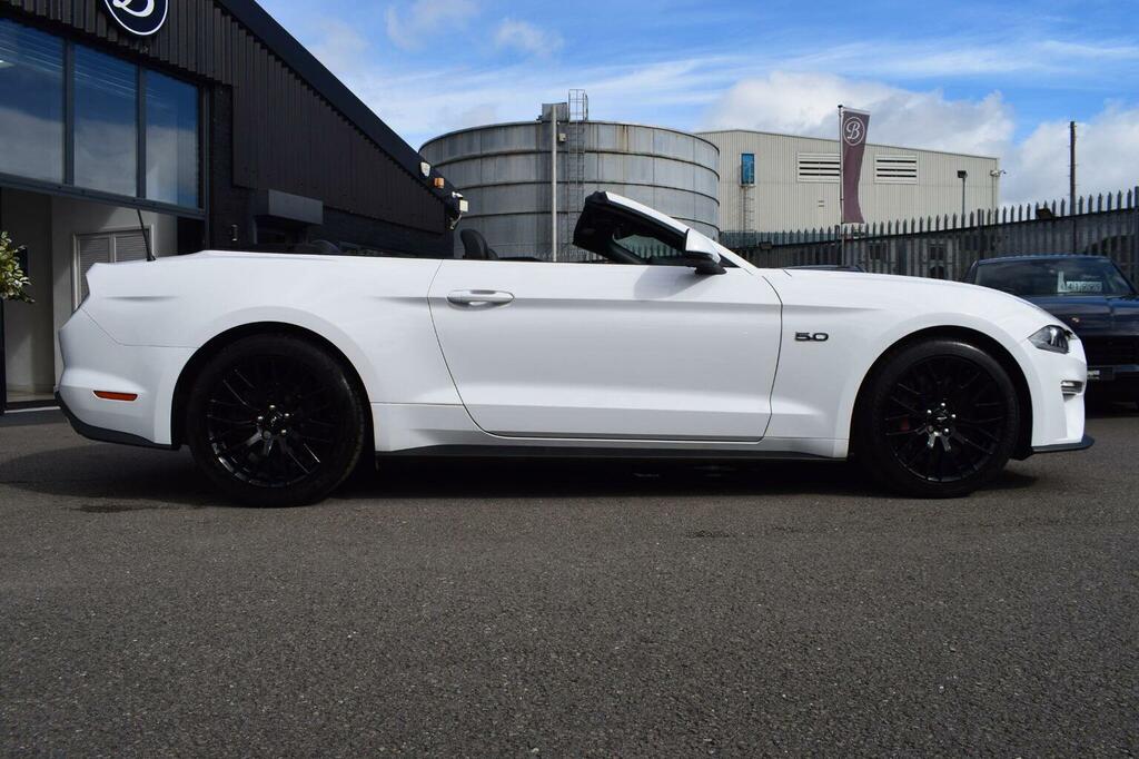 Ford Mustang Convertible 5.0 V8 Gt Selshift Euro 6 202372 OU72THF White #4