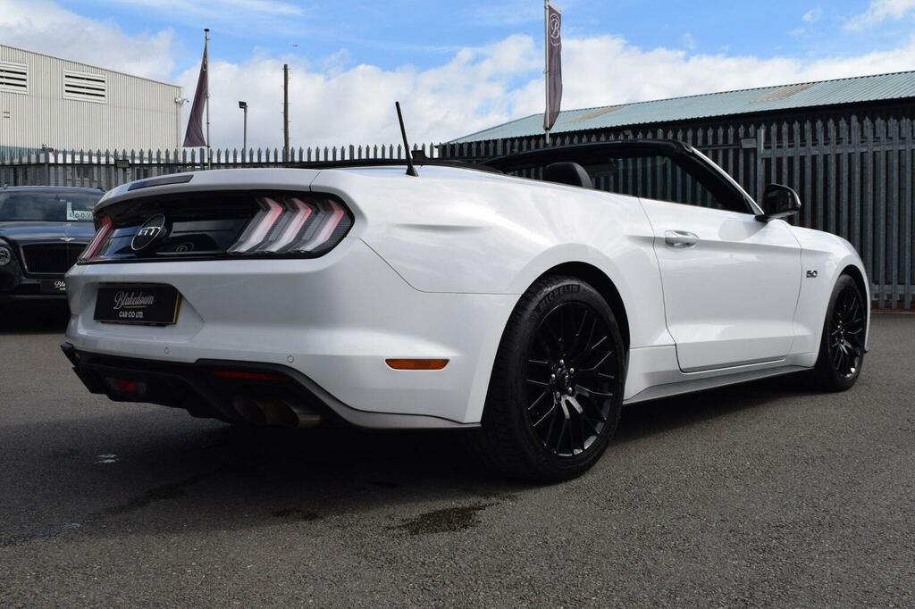Ford Mustang Convertible 5.0 V8 Gt Selshift Euro 6 202372 OU72THF White #6