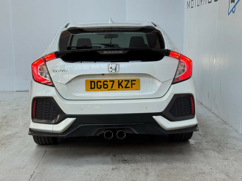 Honda Civic 1.5 Vtec Turbo Sport Cvt Euro 6 Ss White #5