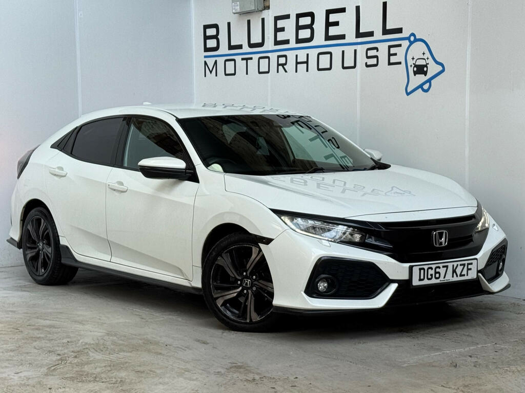 Honda Civic 1.5 Vtec Turbo Sport Cvt Euro 6 Ss White