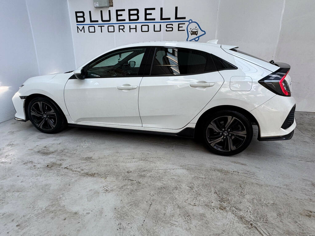 Honda Civic 1.5 Vtec Turbo Sport Cvt Euro 6 Ss White #6