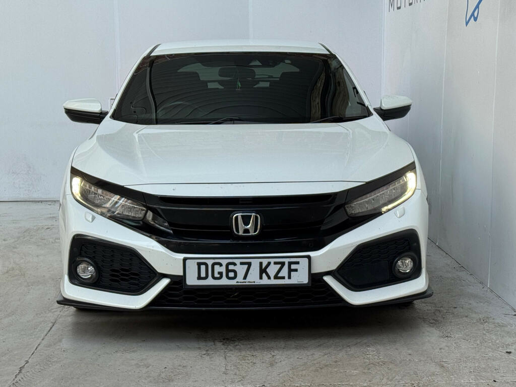 Honda Civic 1.5 Vtec Turbo Sport Cvt Euro 6 Ss White #2