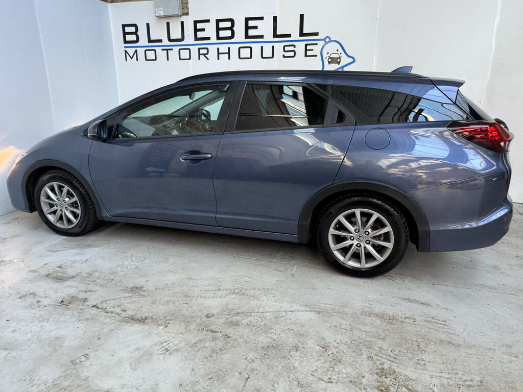 Honda Civic 1.6 I-dtec Se Plus Tourer Euro 5 Ss Blue #6