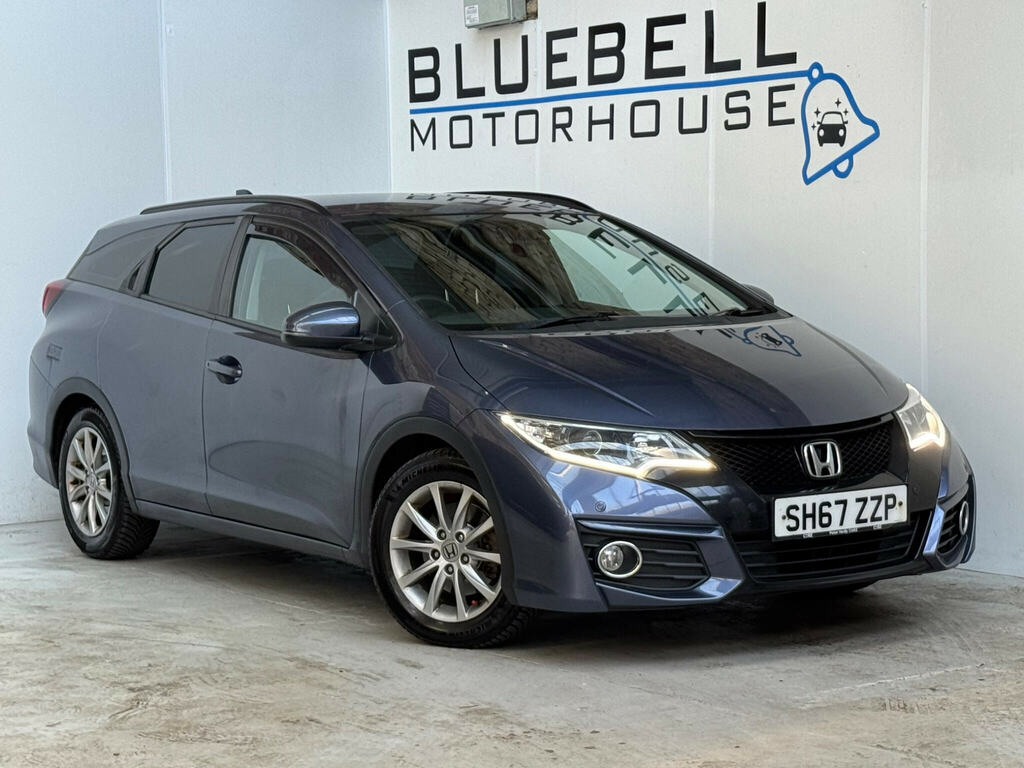 Honda Civic 1.6 I-dtec Se Plus Tourer Euro 5 Ss Blue