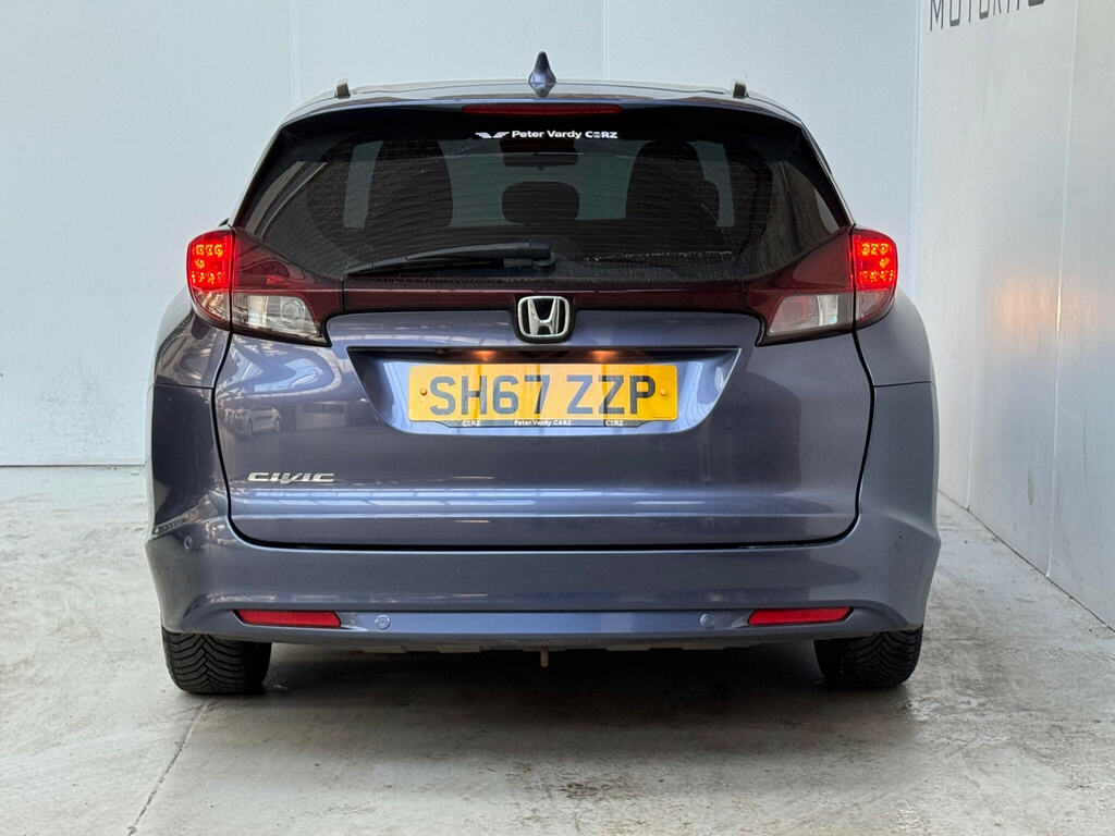 Honda Civic 1.6 I-dtec Se Plus Tourer Euro 5 Ss Blue #5