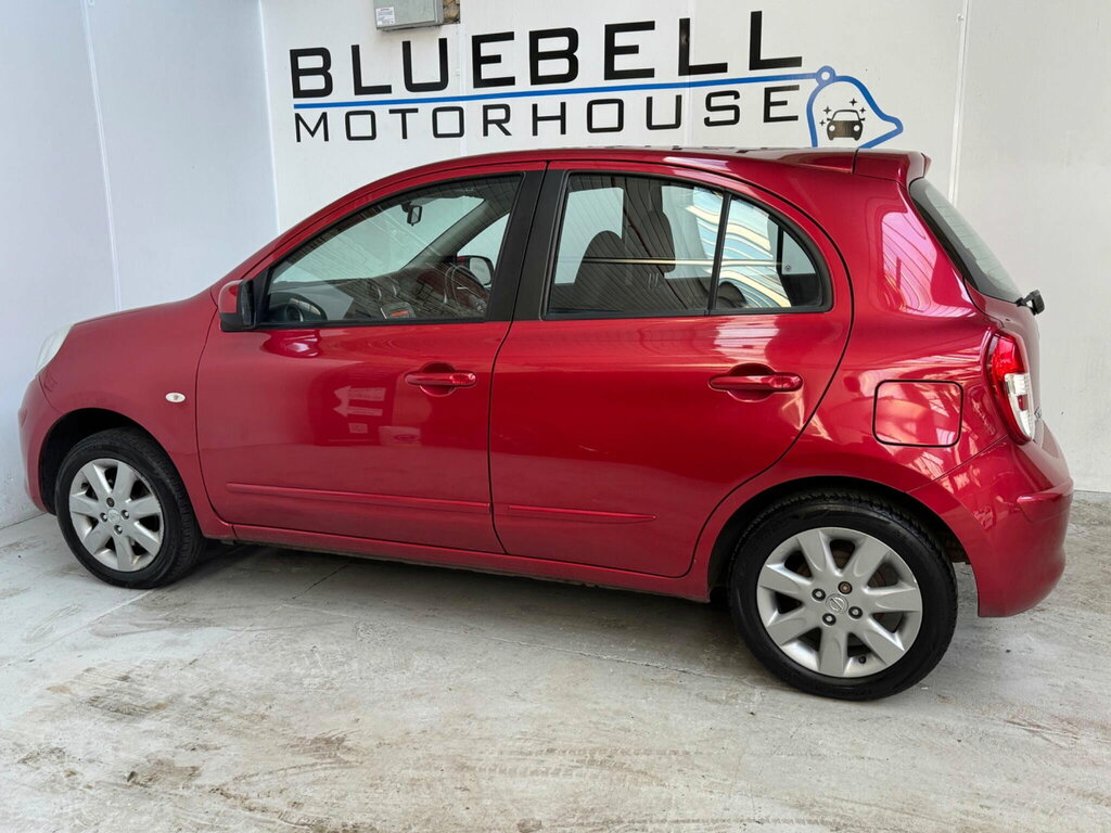 Nissan Micra 1.2 12V Acenta Euro 5 Red #6