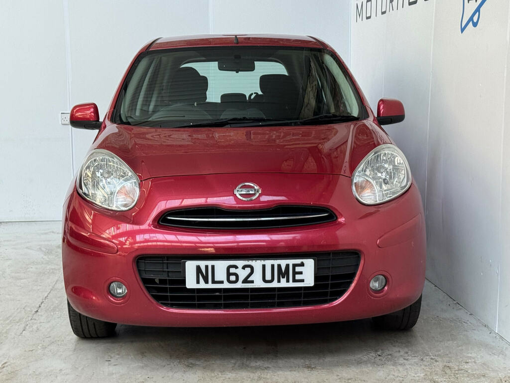 Nissan Micra 1.2 12V Acenta Euro 5 Red #2
